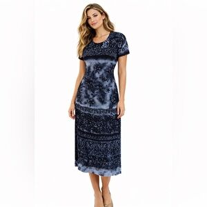 Vintage 90s floral maxi dress